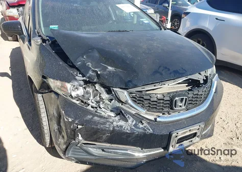 2014 Honda Civic Ex from USA, damaged, VIN 19XFB2F87EE051085